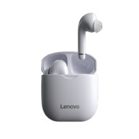 Lenovo 联想 TC03 入耳式真无线降噪蓝牙耳机 白银色