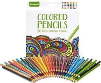 Prime会员：Crayola 绘儿乐 68-0050-0-000 彩绘铅笔 50色/支