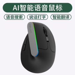 DeLUX 多彩 DELUX 多彩 M618V 无线语音鼠标 翻译鼠标