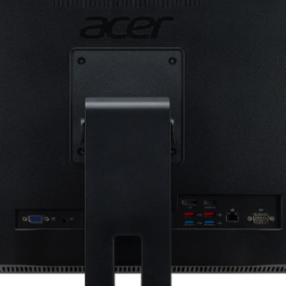 acer 宏碁 Veriton A850 23.8英寸 商用一体机 黑色（酷睿i3-10100、核芯显卡、8GB、256GB SSD、1920x1080)