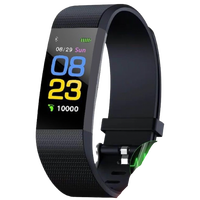 OLOEY UH 智能手环 典雅黑 硅胶表带 (心率、血压)