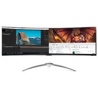 AOC AGON AG493UCX 49英寸 VA 曲面 FreeSync 显示器(5120×1440、120Hz 、121%sRGB、HDR400、Type-C 65W)
