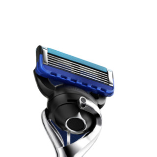 Gillette 吉列 锋隐致顺系列剃须套装 (1光滑刀架+4刀头+磁力底座+剃须泡70g)