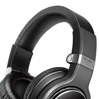 TAKSTAR 得胜 HD 5800 耳罩式头戴式封闭动圈有线耳机 黑色 3.5mm