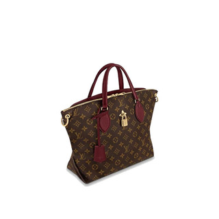 LOUIS VUITTON 路易威登 Flower系列 女士中号手袋 M44348 酒红色