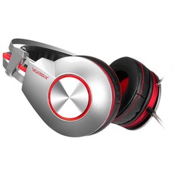 XIBERIA 西伯利亚 K5 耳罩式头戴式动圈有线耳机 铁灰色 USB-A