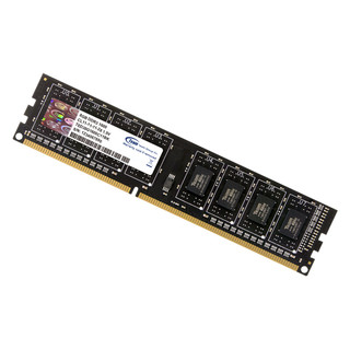 Team 十铨 Elite系列 DDR3 1600MHz 台式机内存 黑色 8GB TED38G1600C11BK