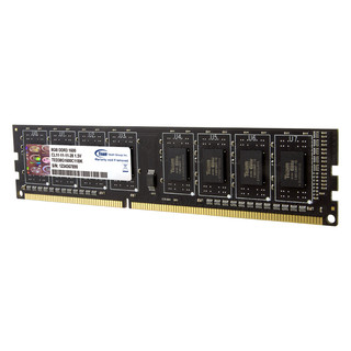 Team 十铨 Elite系列 DDR3 1600MHz 台式机内存 黑色 8GB TED38G1600C11BK