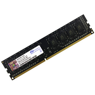 Team 十铨 Elite系列 DDR3 1600MHz 台式机内存 黑色 2GB TED32G1600C11BK