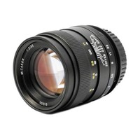 ZHONGYI OPTICAL 中一光学 85mm F2.0 标准定焦镜头 尼康F卡口 55mm+遮光罩+中一高清UV+微距镜