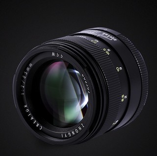 ZHONGYI OPTICAL 中一光学 85mm F2.0 标准定焦镜头