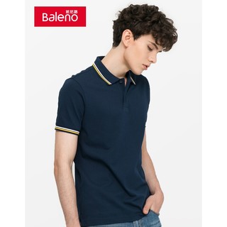 PLUS会员：Baleno 班尼路 88901129 男士短袖Polo衫