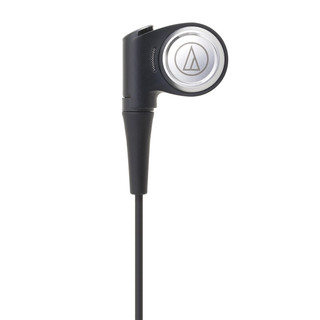 audio-technica 铁三角 CKR9 入耳式动圈有线耳机 黑色 3.5mm