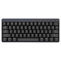 ikbc S200 mini 61键 2.4G无线机械键盘 黑色 ttc红轴 无光