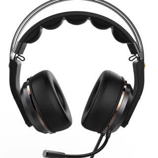 XIBERIA 西伯利亚 T19 耳罩式头戴式主动降噪动圈有线耳机 深灰色 USB口
