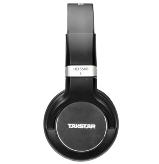 TAKSTAR 得胜 HD5500 耳罩式头戴式封闭动圈有线耳机 黑色 3.5mm