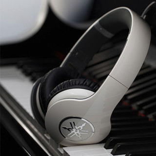 YAMAHA 雅马哈 HPH-PRO300 耳罩式头戴式动圈有线耳机 白色 3.5mm