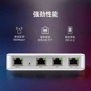 UBNT 优倍快 UniFi USG  企业级千兆可网管路由器