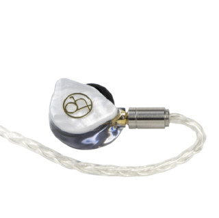 TINGPOD 听宝 Aurora 入耳式挂耳式动铁有线耳机 白色 3.5mm