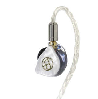 TINGPOD 听宝 Aurora 入耳式挂耳式动铁有线耳机 白色 3.5mm