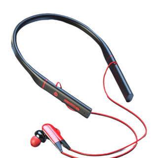KO-STAR W20 升级款 入耳式颈挂式主动降噪蓝牙耳机 红色
