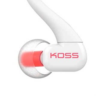 KOSS 高斯 KSC32iC 入耳式挂耳式有线耳机 珊瑚色 3.5mm