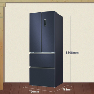 MELING 美菱 十分净系列 PU9CT 风冷多门冰箱