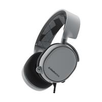 steelseries 赛睿 寒冰3 耳罩式头戴式有线耳机 灰色 3.5mm