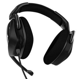 USCORSAIR 美商海盗船 VOID PRO 天行者 USB 耳罩式头戴式有线耳机 黑色 USB口