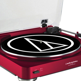 audio-technica 铁三角 AT-LP60 黑胶唱片机 红色