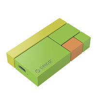 ORICO 奥睿科 光影维度系列 CN300 USB 3.1 Gen2 移动固态硬盘 Type-C 500GB 牛油果绿