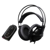 steelseries 赛睿 西伯利亚 v2 耳罩式头戴式有线耳机 黑色 USB口