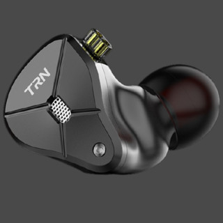 TRN BA5 入耳式挂耳式动铁有线耳机 黑色 3.5mm