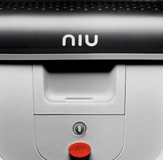 Niu Technologies 小牛电动 US后货架+电动车增容尾箱 银色 29L 适用M+系列