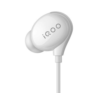 iQOO iHP1910 入耳式有线耳机 灰白色 3.5mm