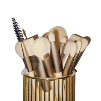 菲丝加芬 黄油芝士化妆刷套装 金色刷桶款 12支装