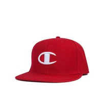 Champion 冠军潮牌life线大C logo纯色男女通用平檐棒球帽帽子H0808