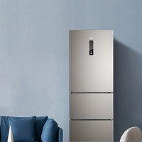 Midea 美的 BCD-215WTPM(E) 三开门电冰箱 215L