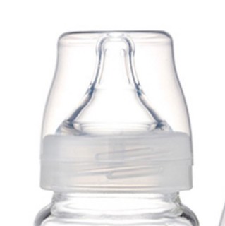 FARLIN 华林贝比 AB-32003 婴儿玻璃奶瓶 240ml 透明色 0-6个月