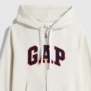 Gap 盖璞 女士连帽卫衣外套 624758 灰白色 XL