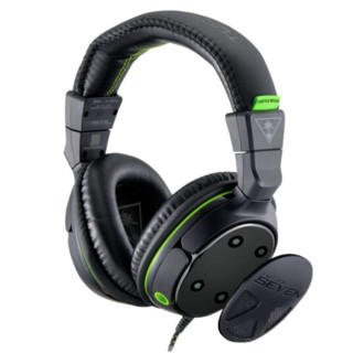 TURTLE BEACH 乌龟海岸 EAR FORCE XO7 耳罩式头戴式有线耳机 黑色 3.5mm