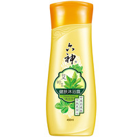 六神 中草药除菌建肤系列 艾叶健肤沐浴露 清凉型 450ml