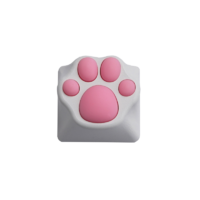 VARMILO 阿米洛 609742 猫爪键帽 1键 粉色