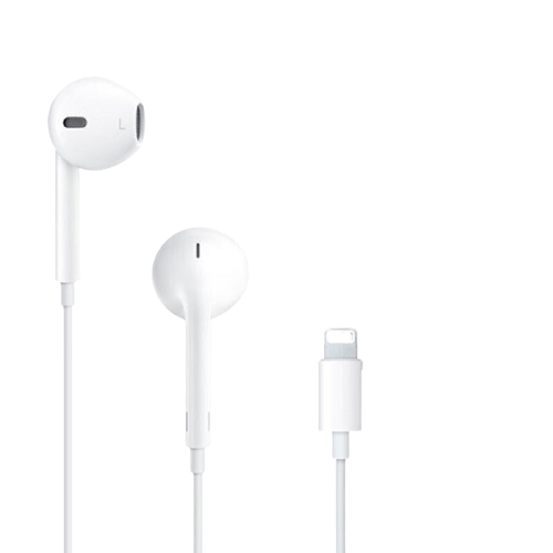 viken 维肯 半入耳式有线耳机 白色 苹果lightning接口