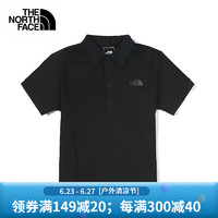 2021春夏新款TheNorthFace北面T恤男户外休闲棉质POLO衫短袖4U9G JK3 L/175