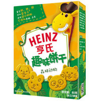 PLUS会员：Heinz 亨氏 森林动物趣味饼干 80g