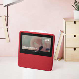 小度 NV5001 带屏智能音箱 摇滚红