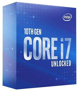 intel 英特尔 Core i7-10700K 台式机处理器 8 核 高达 5.1 GHz