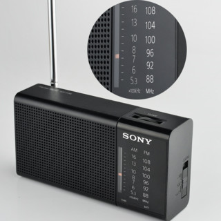SONY 索尼 ICF-P36 收音机 黑色