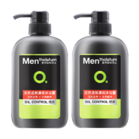 MENtholatum 曼秀雷敦男士 OC控油清爽系列 男士天然活炭清爽沐浴露 500ml